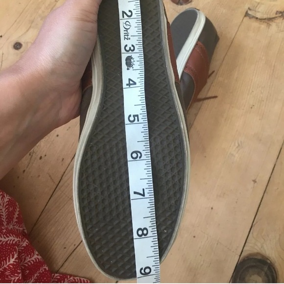 VANS Tuxedo Oxford womens sz 5 Olive Green Brown - Picture 4 of 11